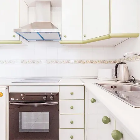 Apartment Lovely In Costa With Kitchen